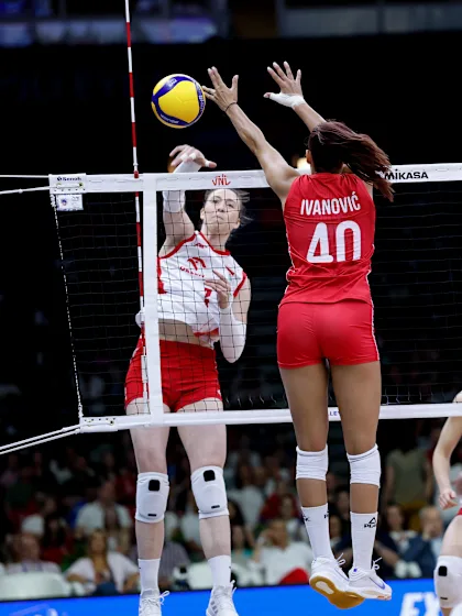 image: Nine blocks from Gryka in Poland’s win over Serbia!